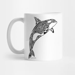 Tribal Orca Mug